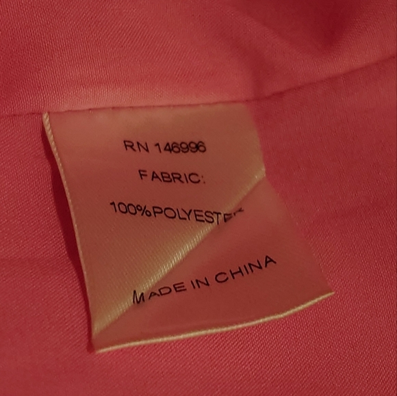 Abbey Glass Lulu Dress Pink Bubble Jacquard - Picture 8 of 8